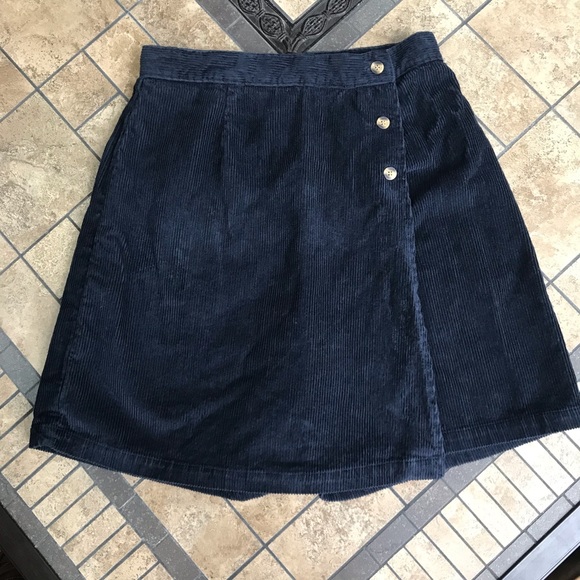 David Hollis Dresses & Skirts - David Hollis Navy Corduroy Skort